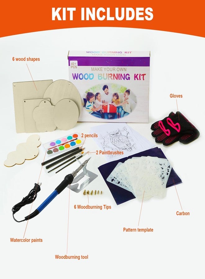 ACRSIKR Gifts for Teens, 11 12 13 14 16 18 Years Old Teenagers Boys Girls Gift for Arts Crafts Christmas Wood Burning Kit - Image 5